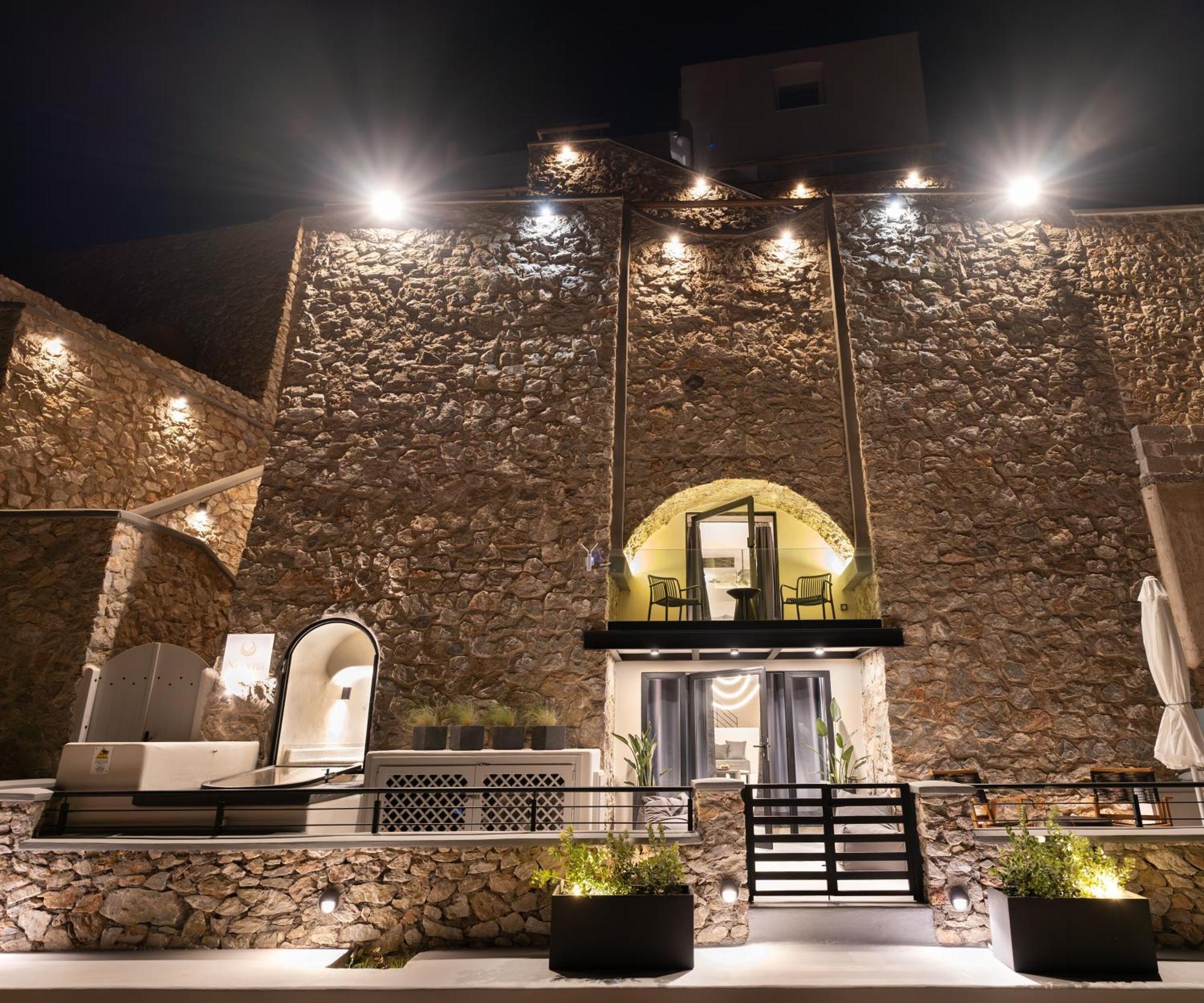 Neoma Luxury Suites Karterádosz Kültér fotó
